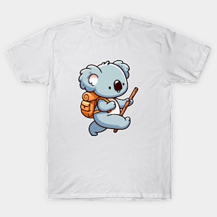 cute Koala hiking T-Shirt